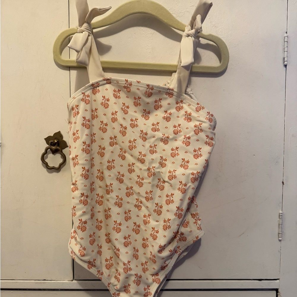 Floral Print One-Piece Swimsuit